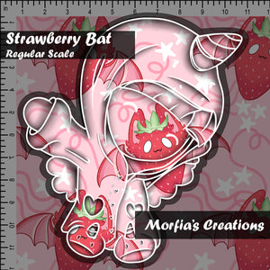 Cotton Woven Strawberry Bat RTS