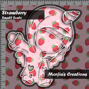 Cotton Woven Strawberry RTS