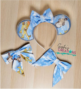 Cotton Woven Bear Plane RTS
