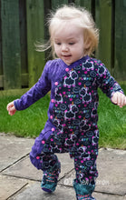 Load image into Gallery viewer, Cotton Lycra Chalkboard Lt. Blue RTS
