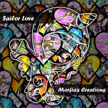 Load image into Gallery viewer, Smooth Textured Vinyl Sailor Love RTS
